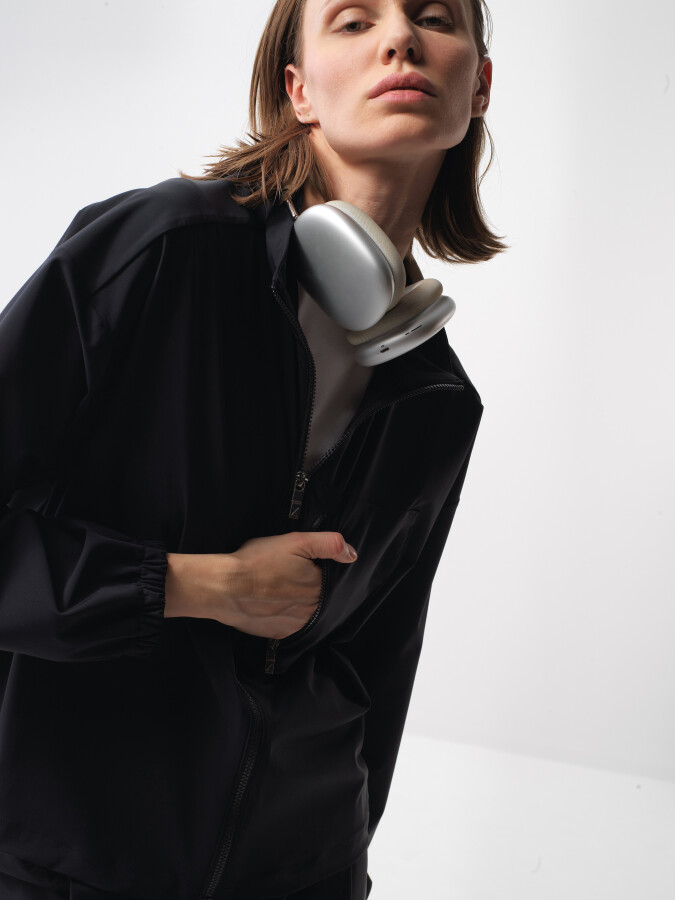 Black Oversize Jacket - Xint