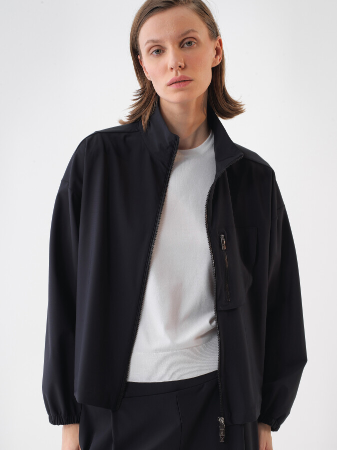 Black Oversize Jacket - Xint
