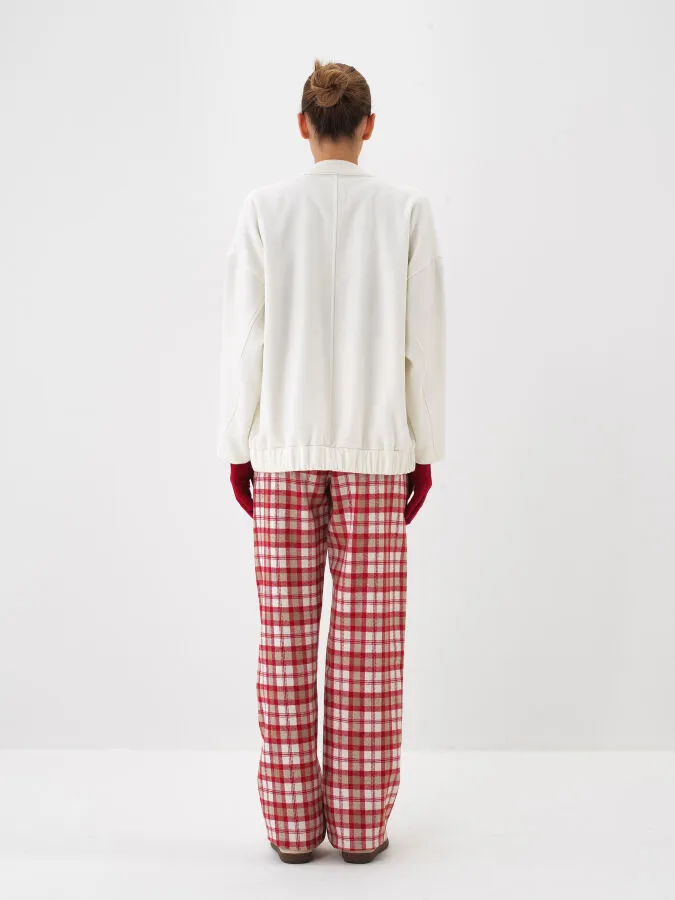 Plain Wool Coat - Xint