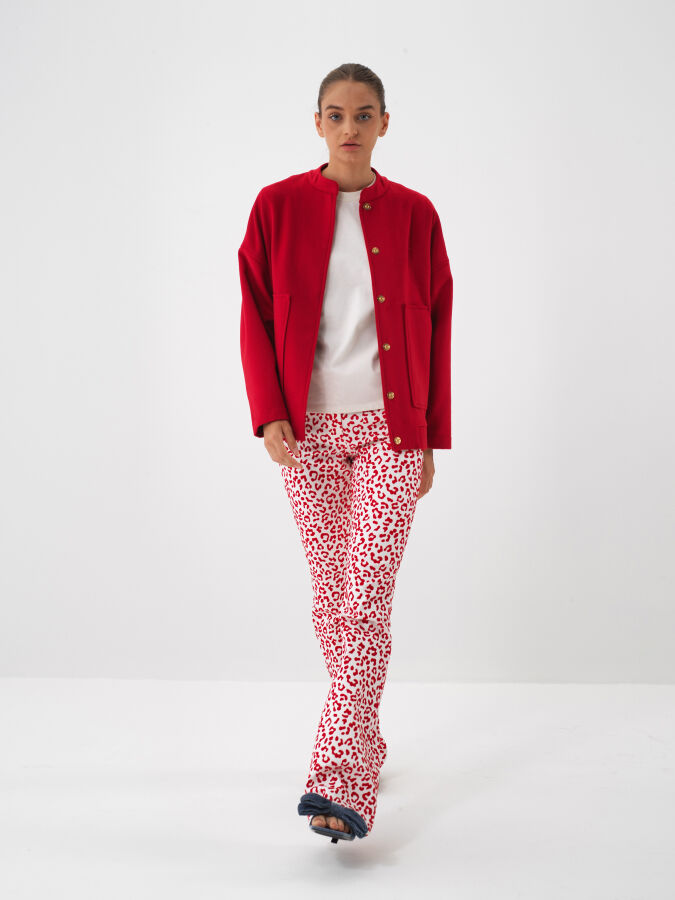 Plain Wool Coat - Xint