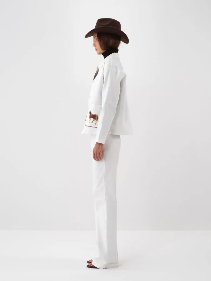 Cotton Printed Jacket - Xint