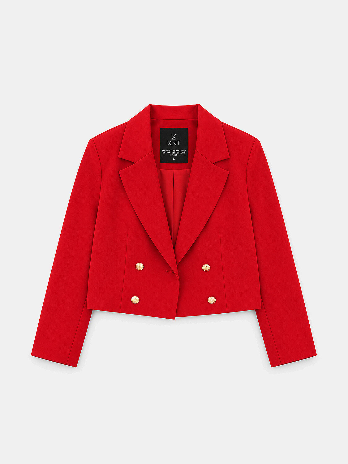 Plain Buttoned Coat - 1
