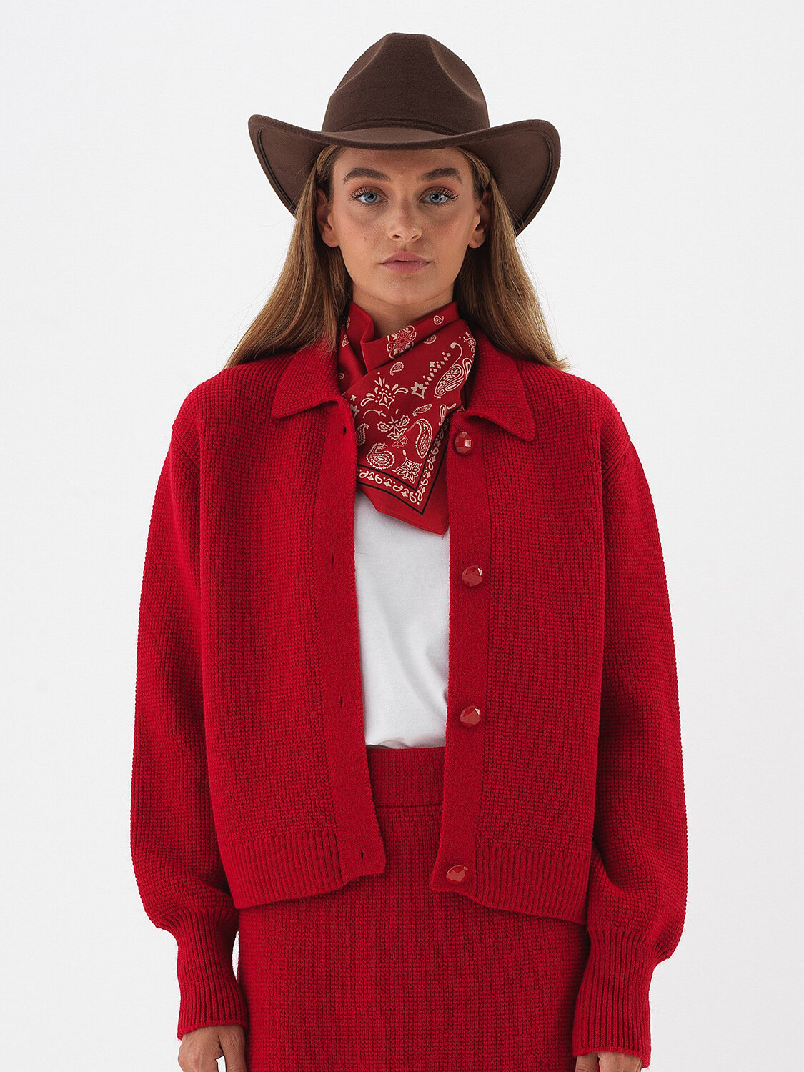 Wool Knit Jacket - Xint