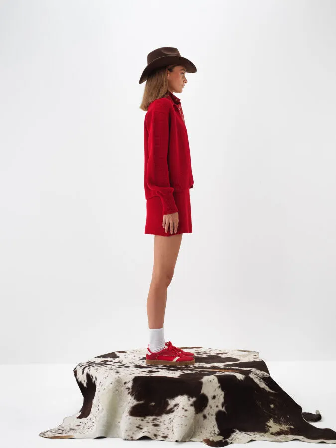 Wool Knit Jacket - Xint