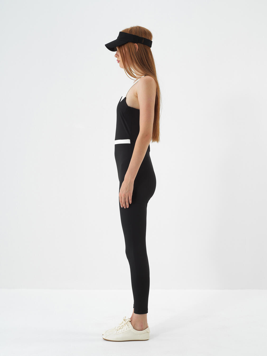 Black Flexible Textured Slim Fit Jumpsuit - 4