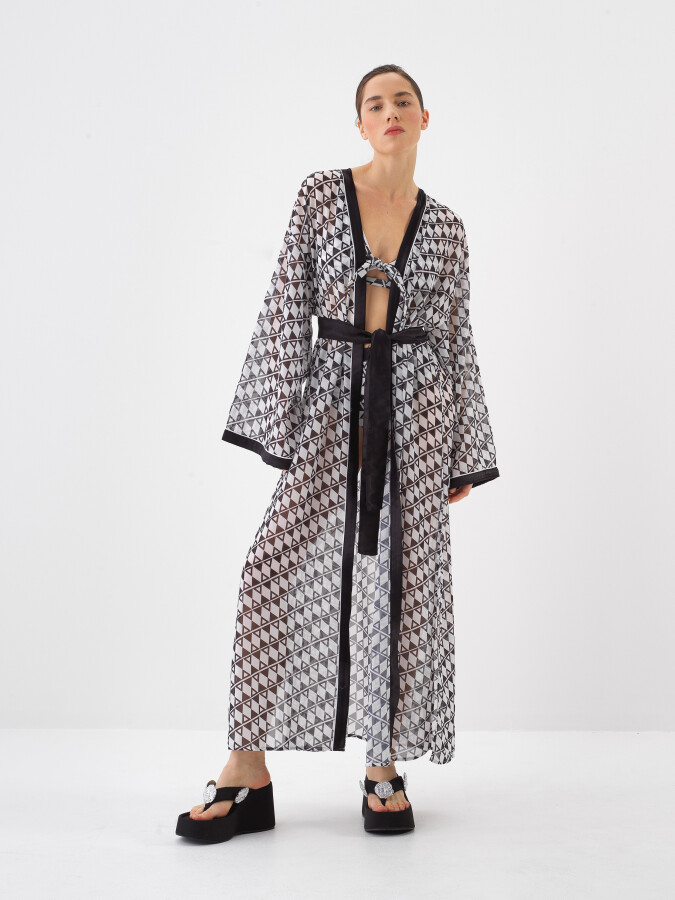 Black Oversize Kimono