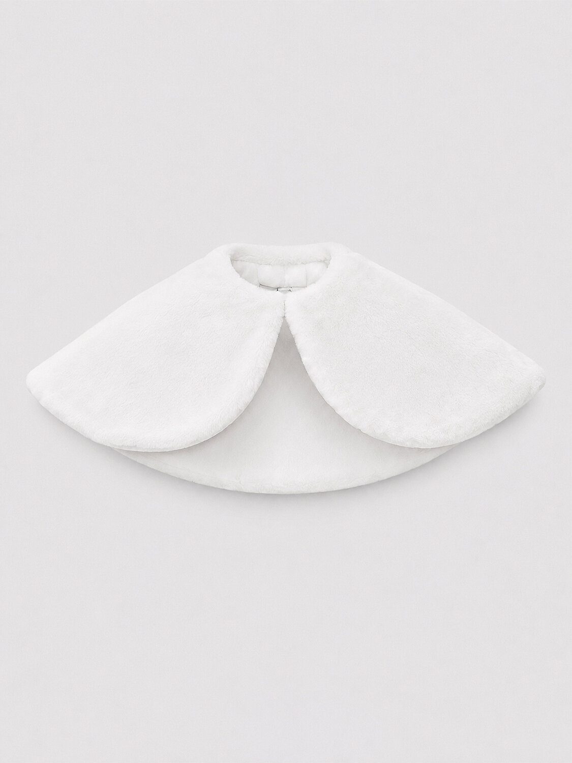 Plain Plush Poncho (5)