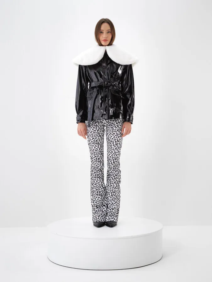 Plain Plush Poncho - Xint