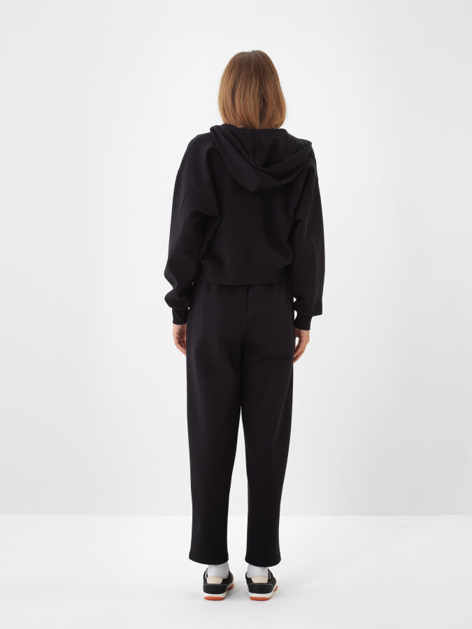 Plain Cotton Sweatpants - Xint