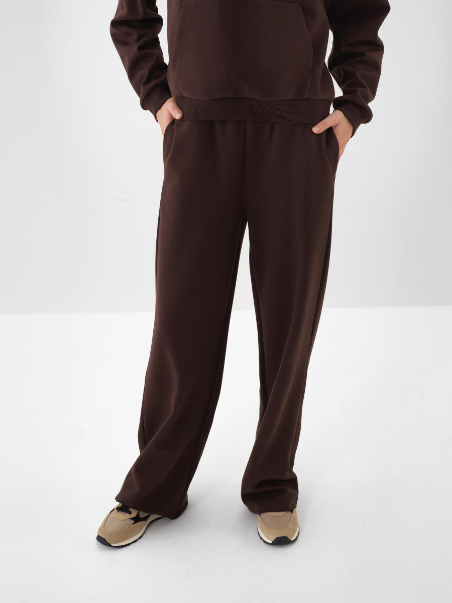 Plain Cotton Sweatpants - 1