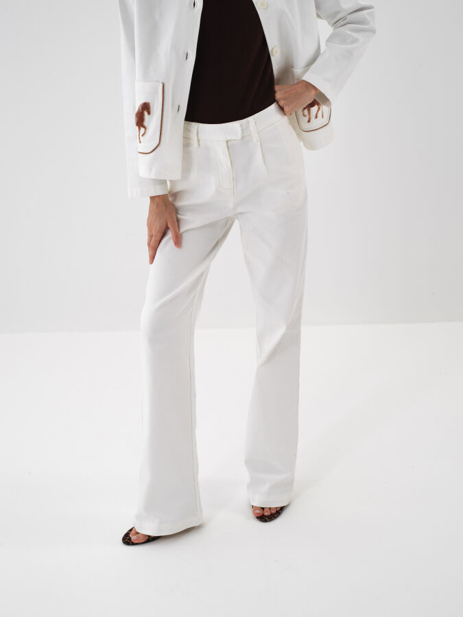 Cotton Oversized Pants - Xint