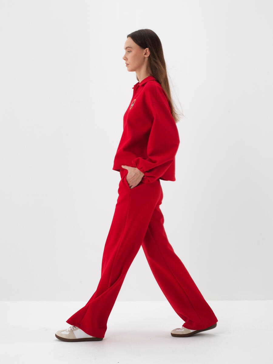 Plain Cotton Sweatpants - 3