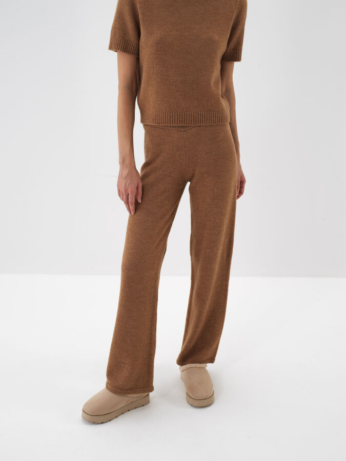 Plain Mohair Pants - Xint