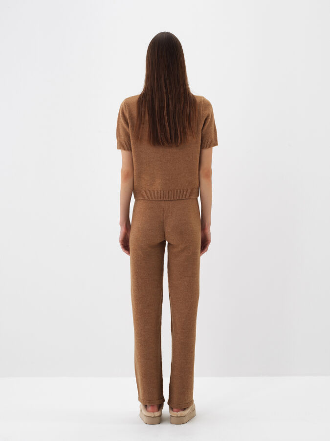 Plain Mohair Pants - Xint