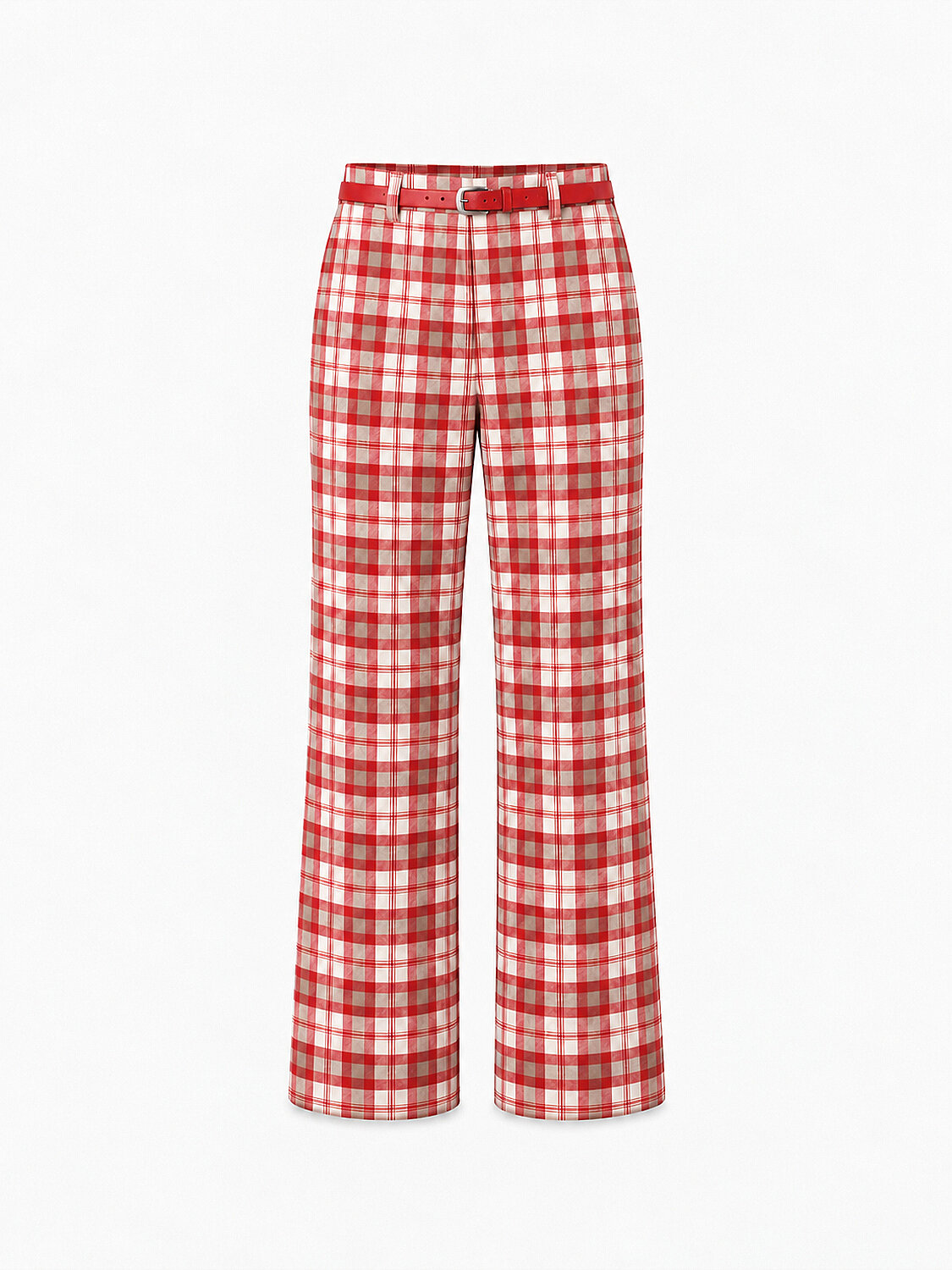 Shiny Plain Pants - 5