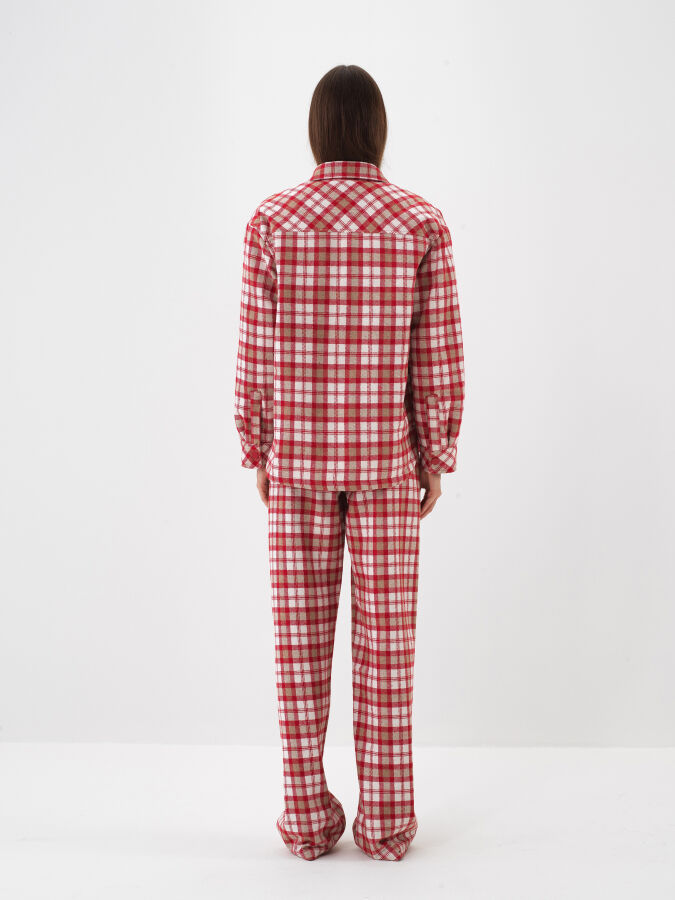 Shiny Plain Pants - Xint