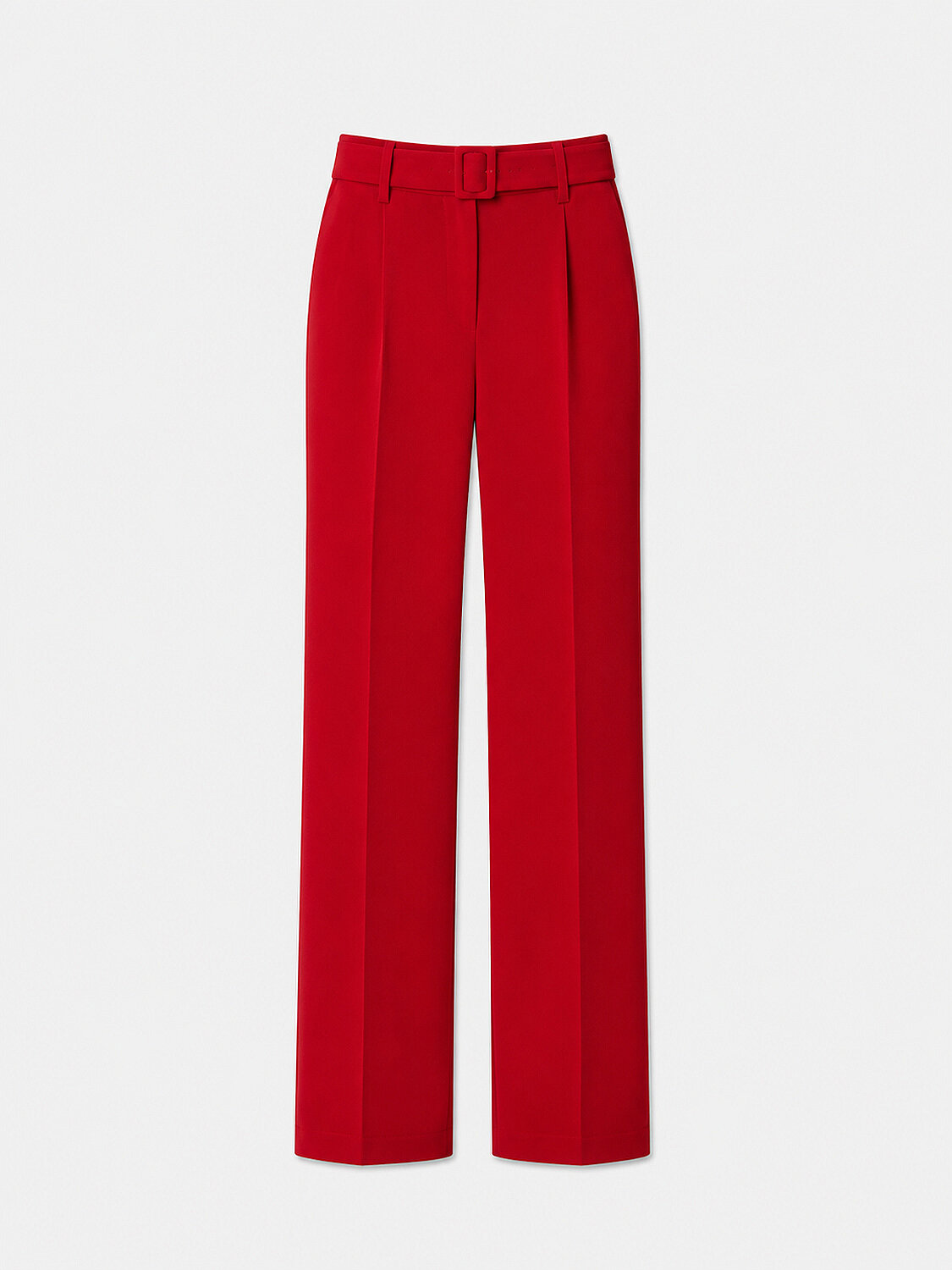 Shiny Plain Pants - 5