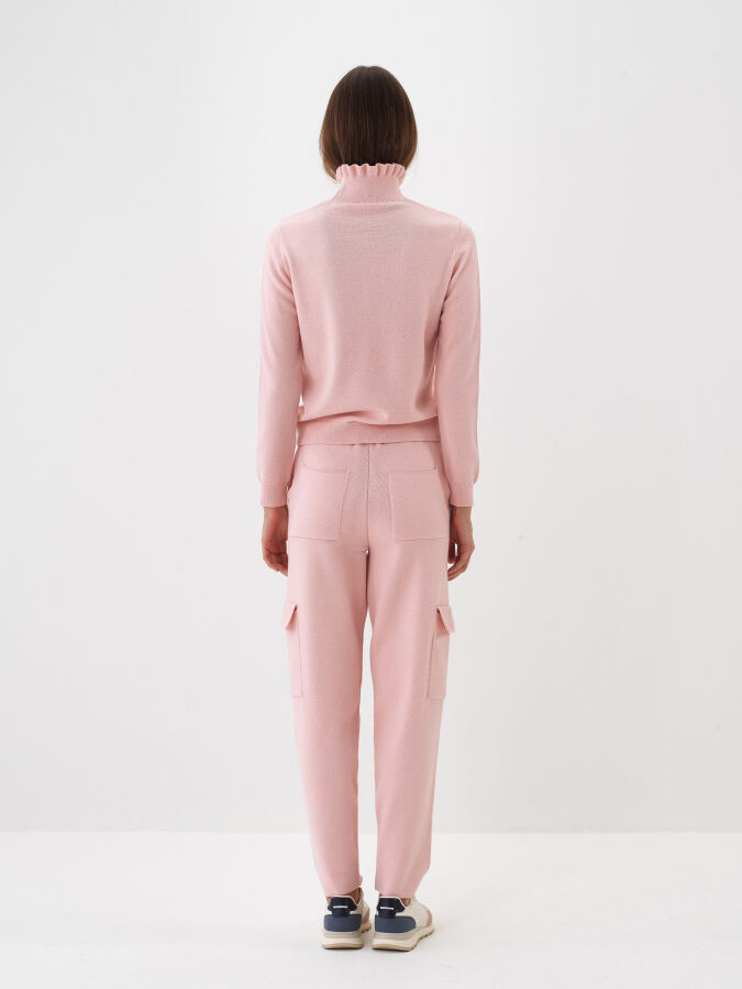 Wool Cargo Pocket Pants - Xint