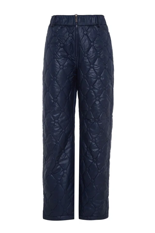 Pants with Zipper Detail - Xint