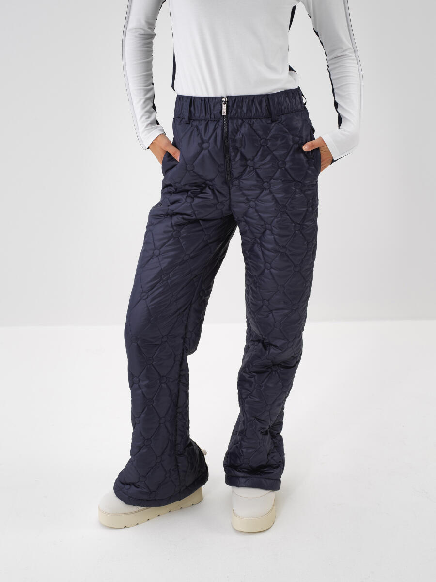 Pants with Zipper Detail - 2