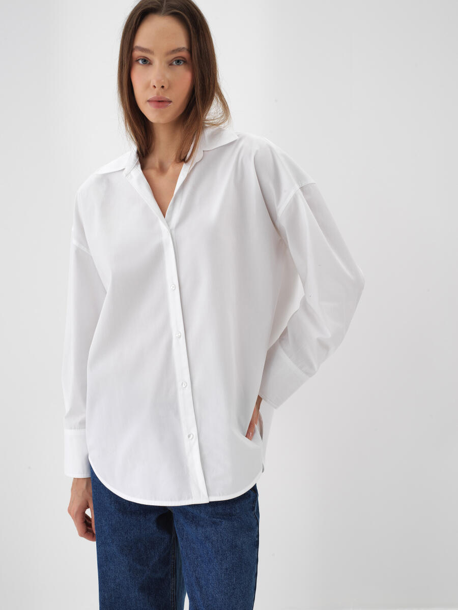 100% Cotton Basic Shirt - 1