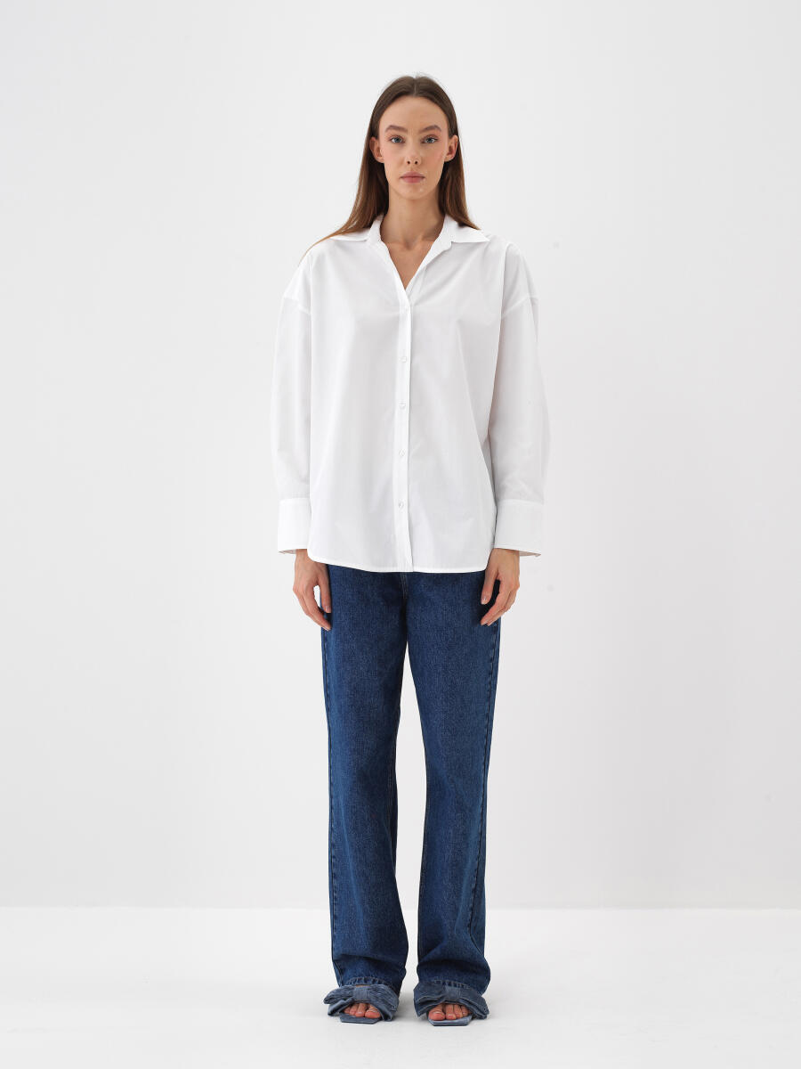 100% Cotton Basic Shirt - 2