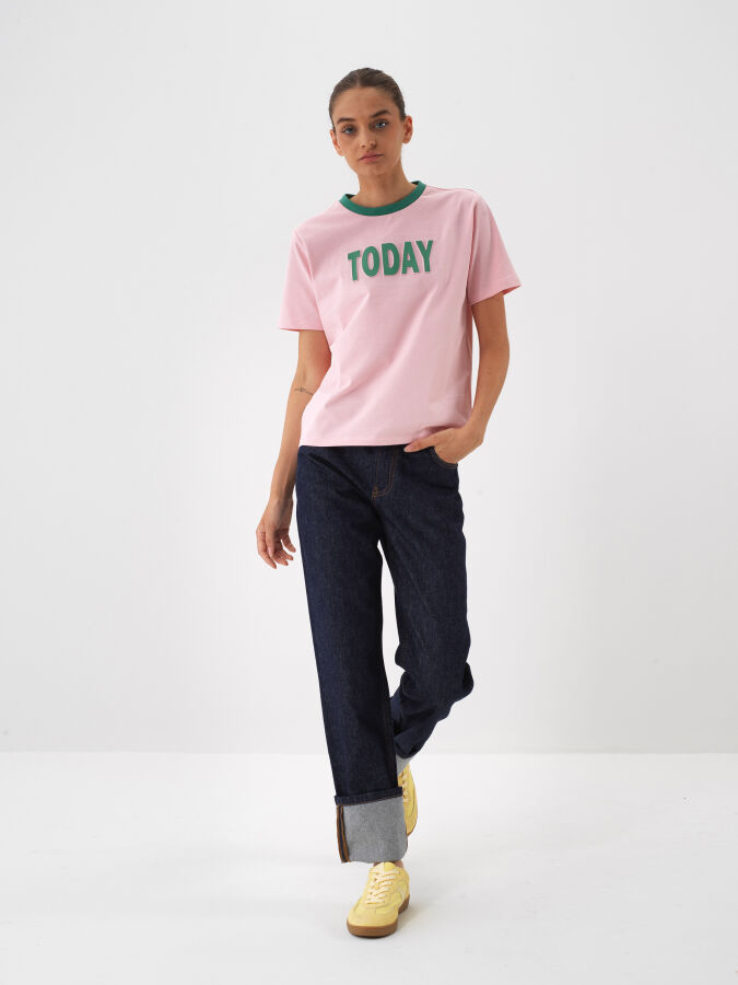 100% Cotton Printed T-Shirt - Xint