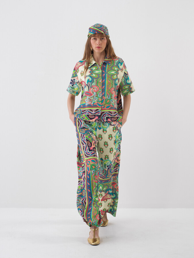 Green Oversize Shirt (1)