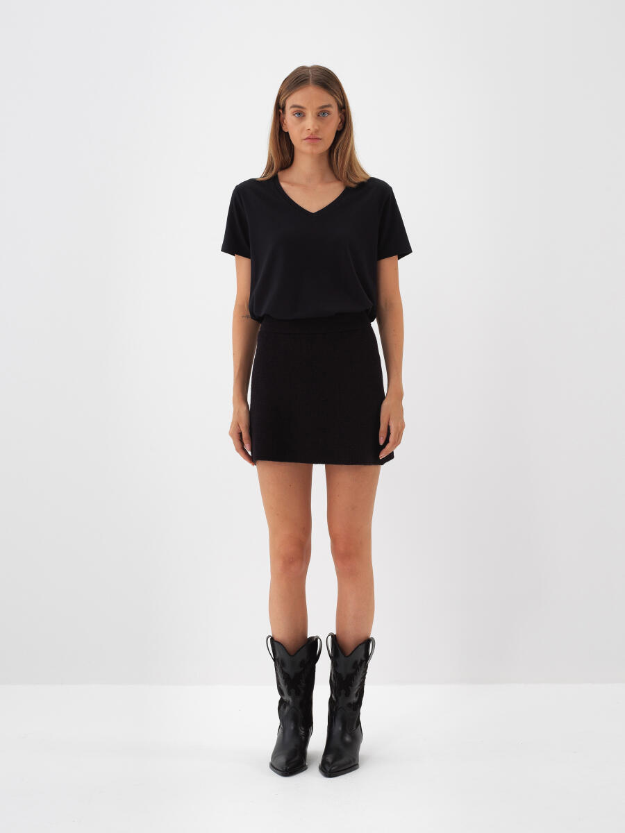 Modal Cotton Basic T-Shirt - 2