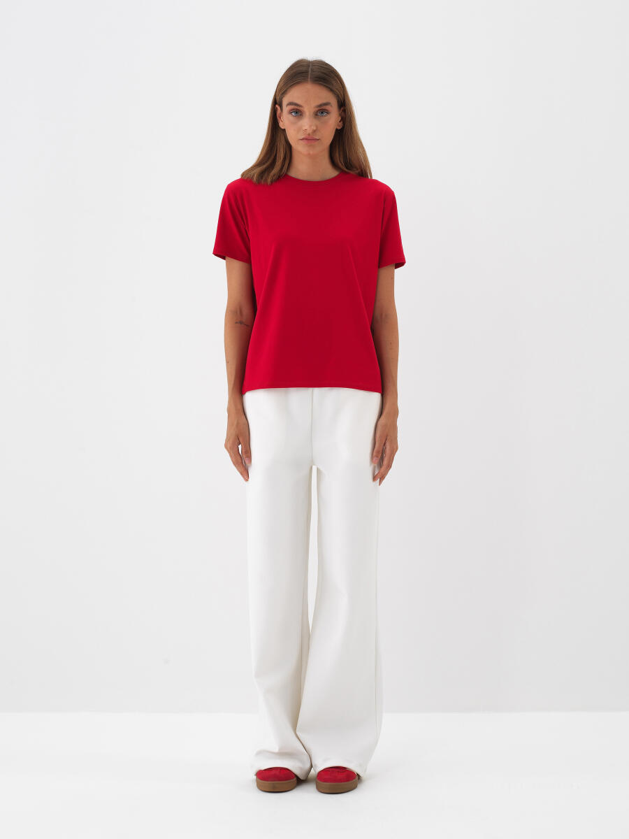 Modal Cotton Basic T-Shirt - 2