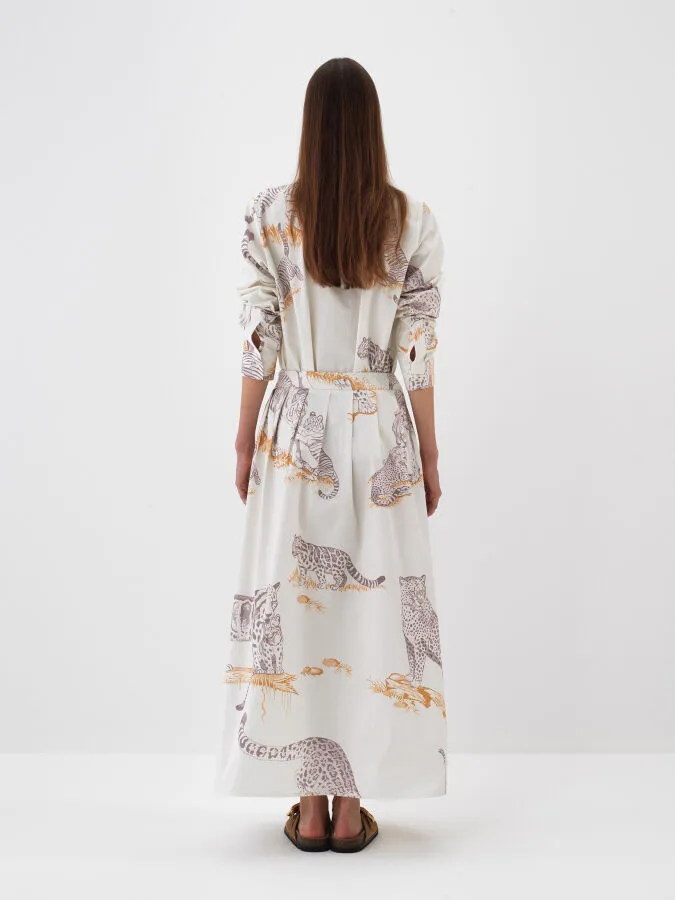 100% Cotton Patterned Shirt - Xint