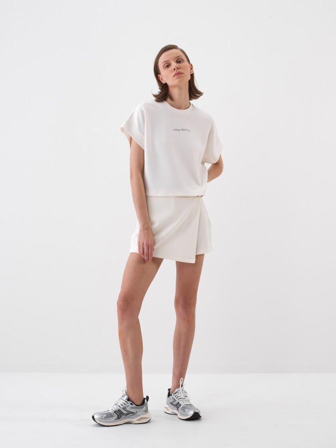 White Oversize Cotton T-Shirt (1)