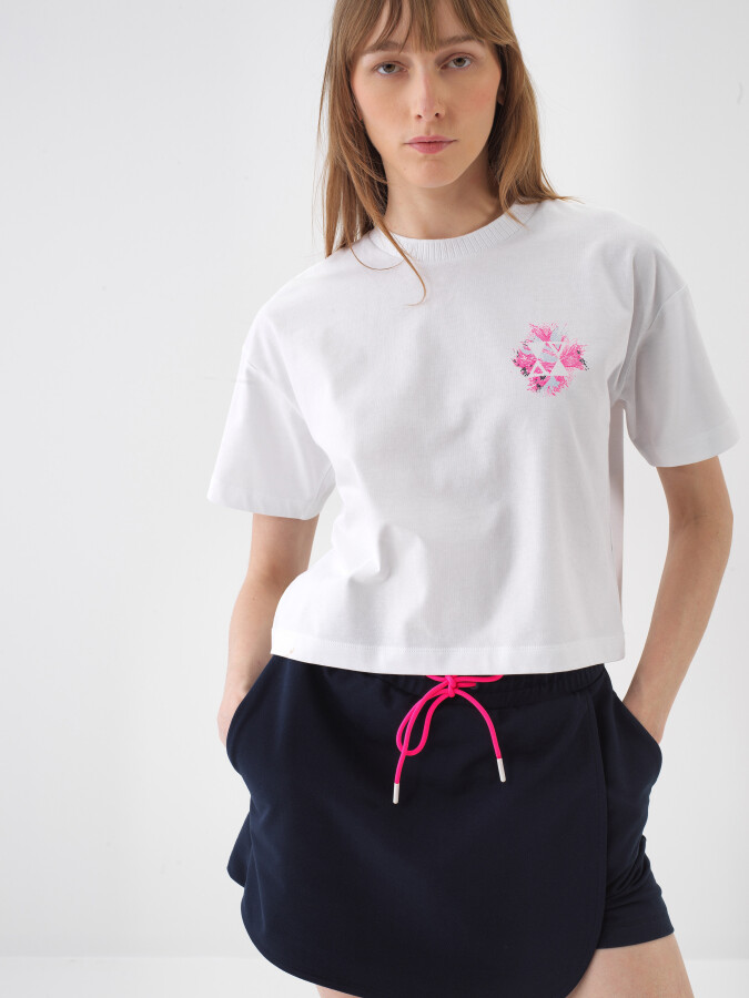 White Oversize Cotton T-Shirt