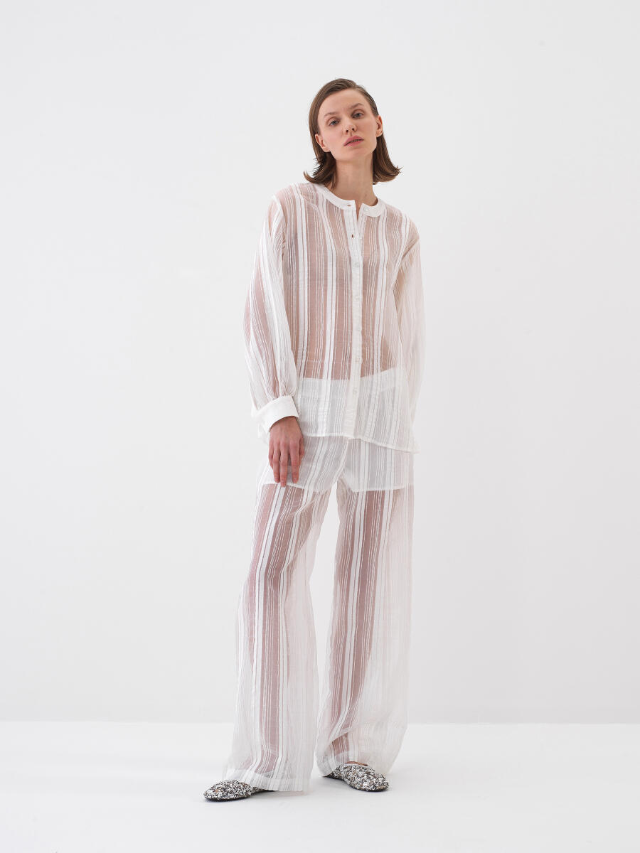 White Oversize Shirt - 2