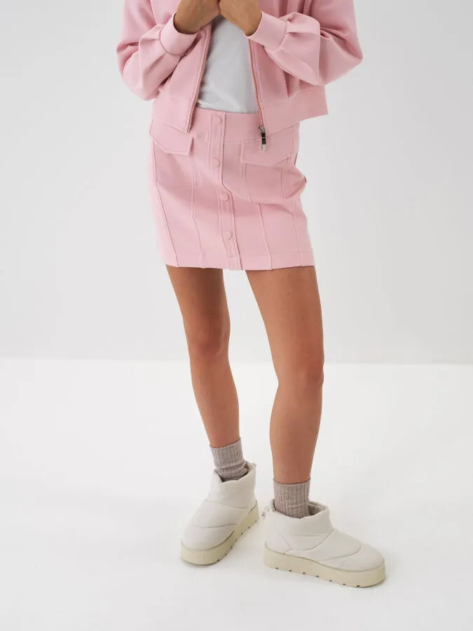 Plain Cotton Skirt - Xint