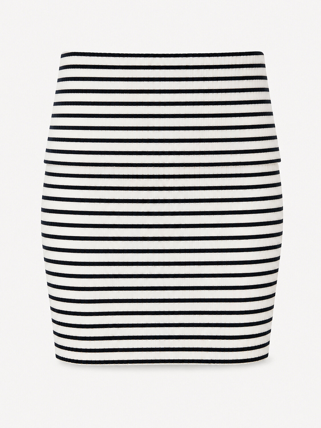 Striped Cotton Skirt - 5