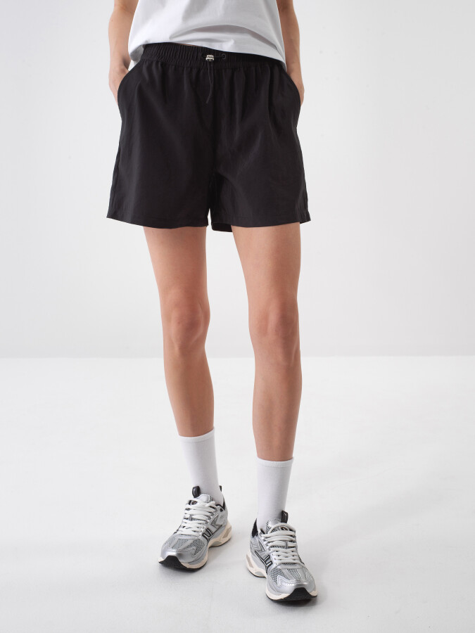 Black Oversize Shorts