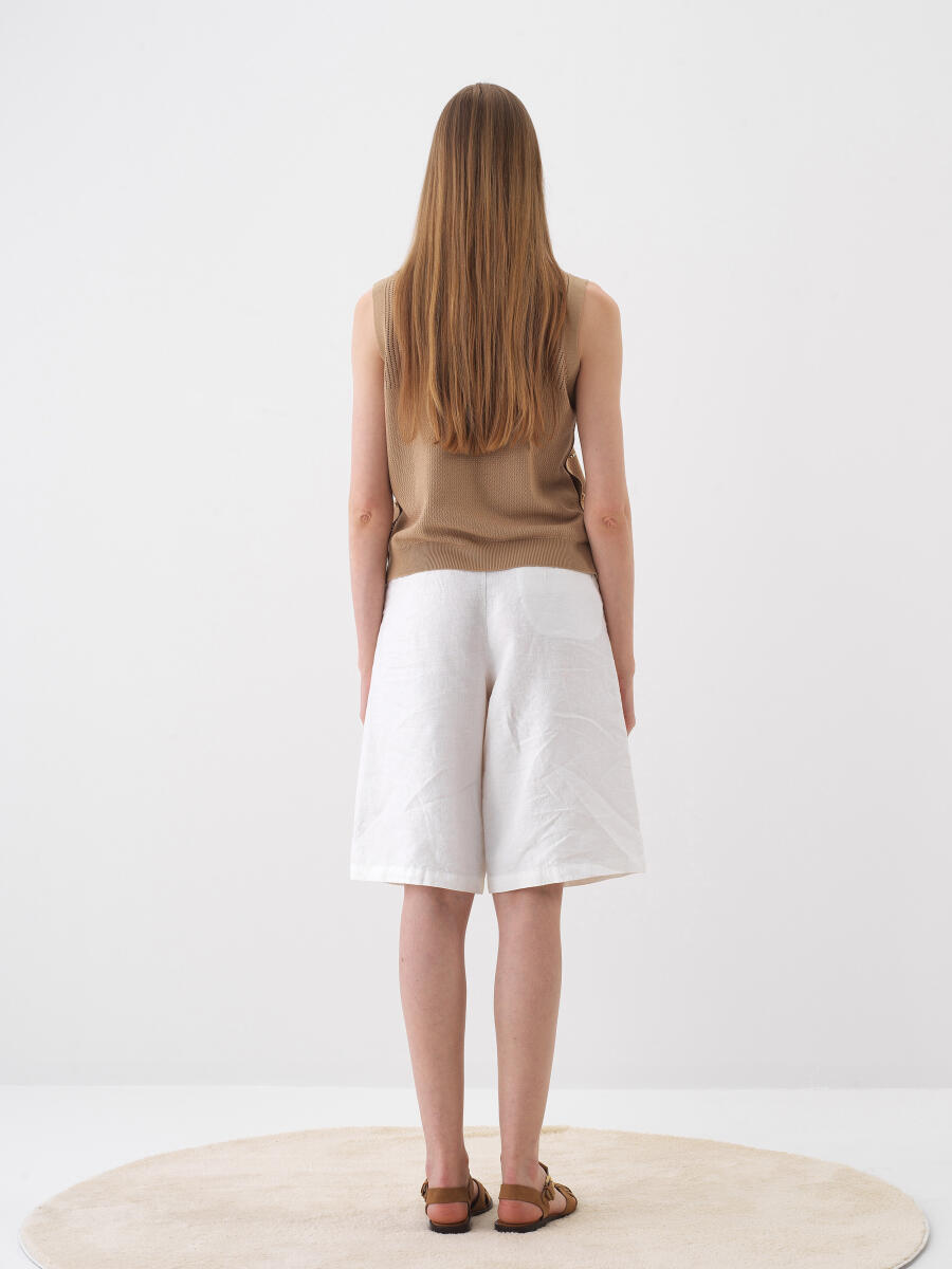 Camel Regular Fit Sweater - 5