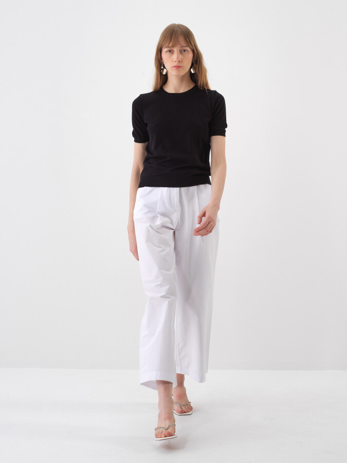 Black Regular Fit Sweater - 2