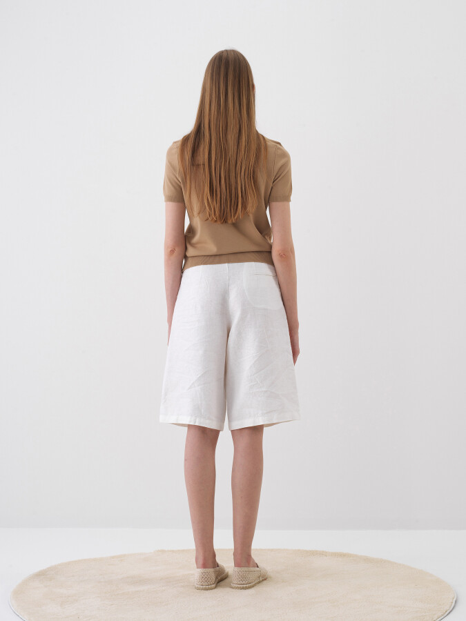 Camel Regular Fit Sweater - 4