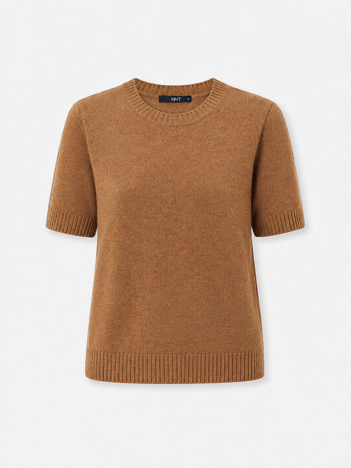 Basic Mohair Short Sleeve Sweater (5)