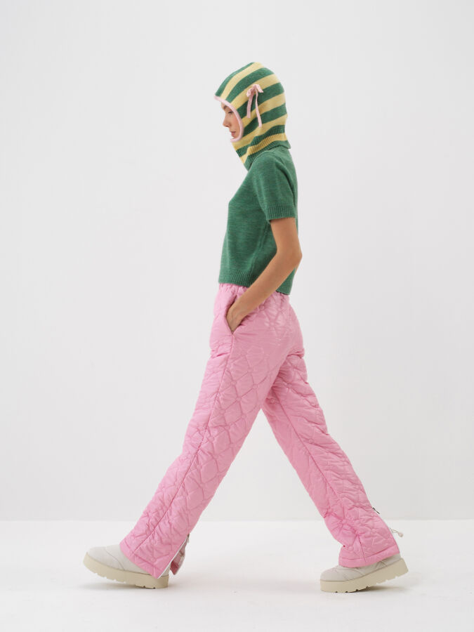 Basic Mohair Short Sleeve Sweater - Xint