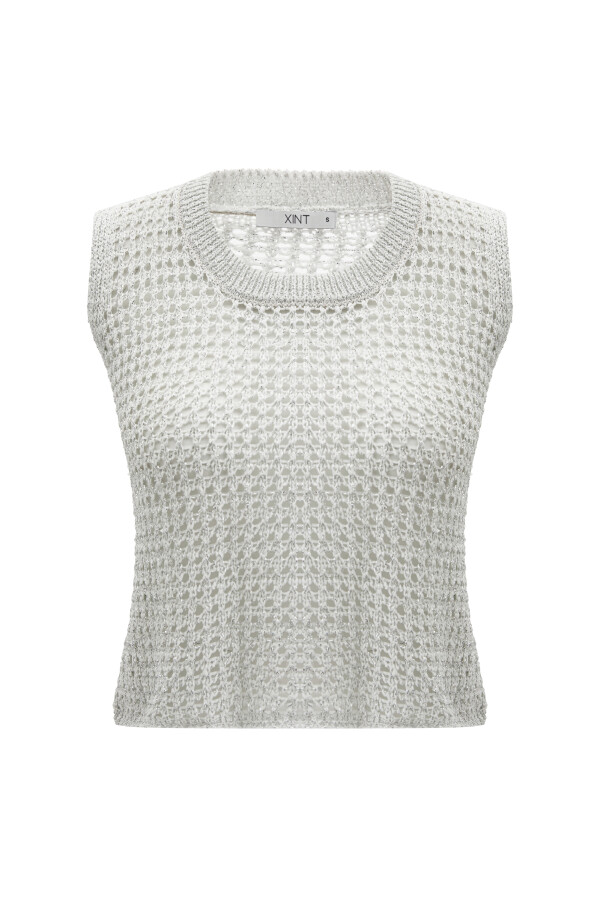 White Oversize Sweater - 5