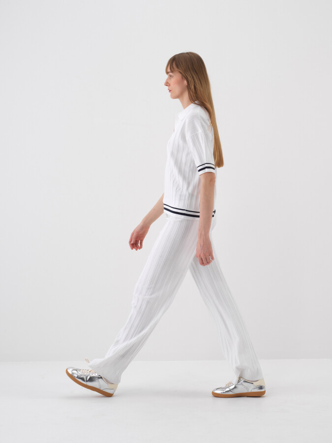 White Oversize Sweater - 3