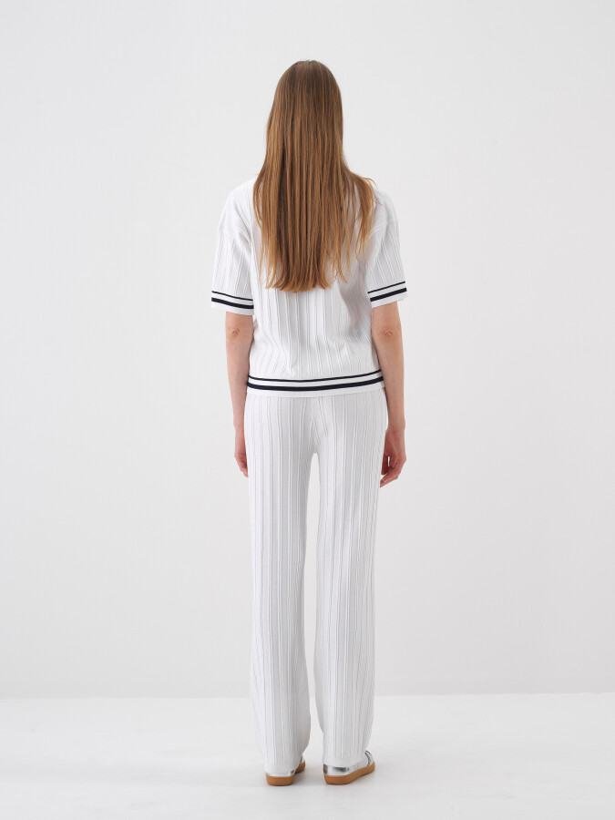 White Oversize Sweater - 5