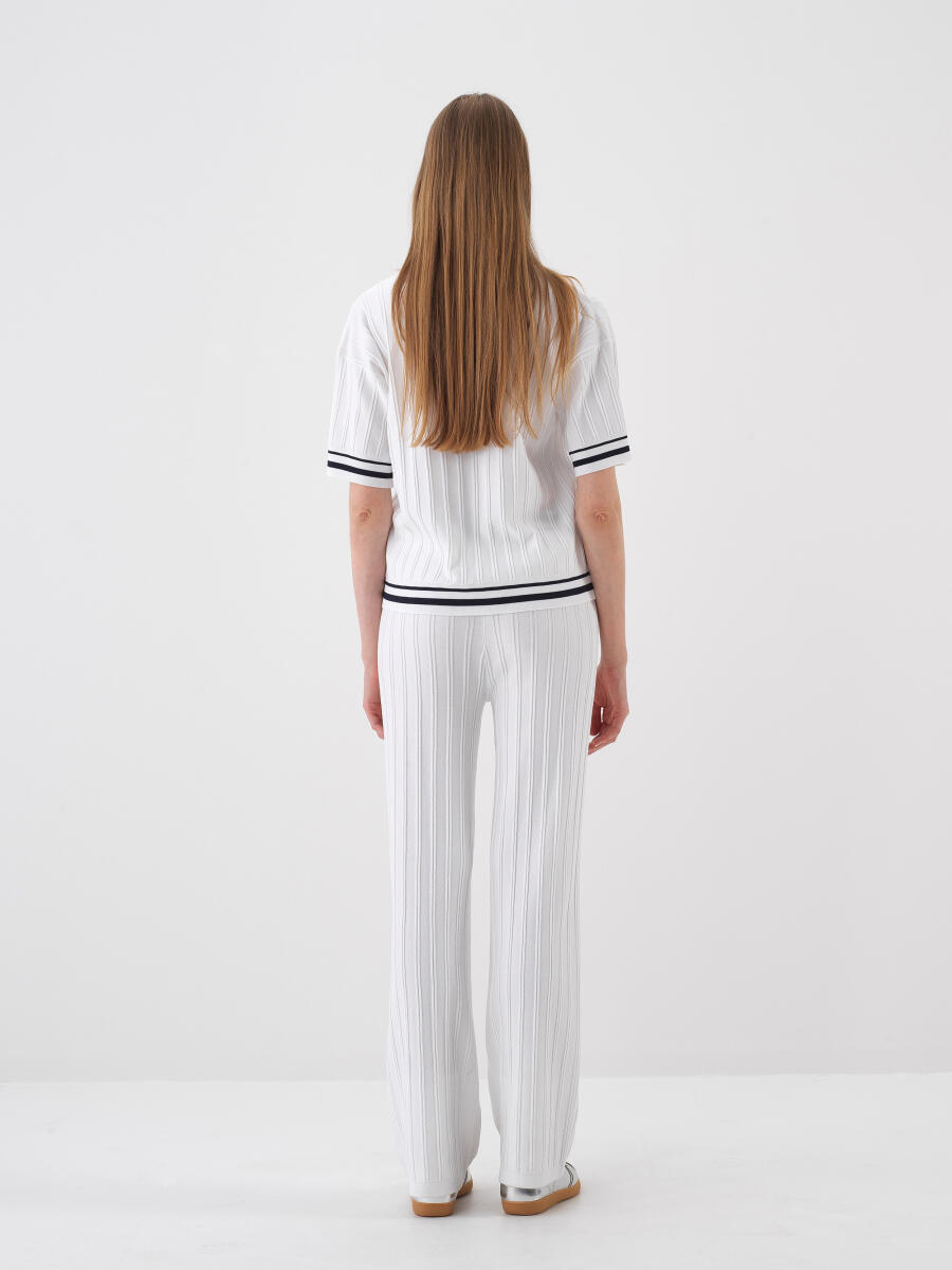 White Oversize Sweater - 5