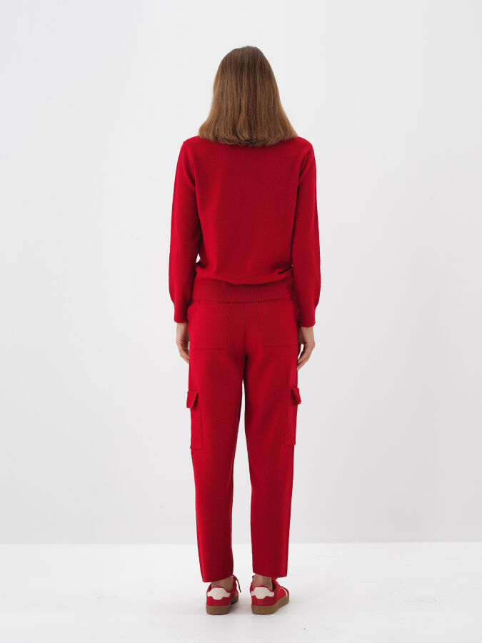 Wool Basic Turtleneck Sweater - Xint