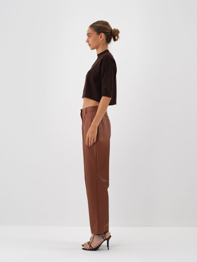 Wool Basic Plain Sweater - Xint