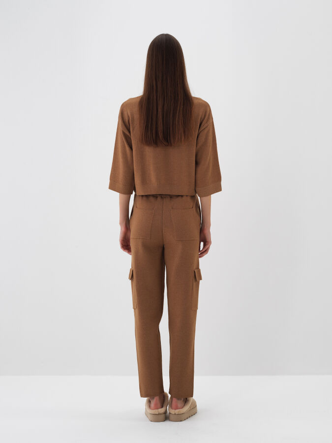 Wool Basic Plain Sweater - Xint