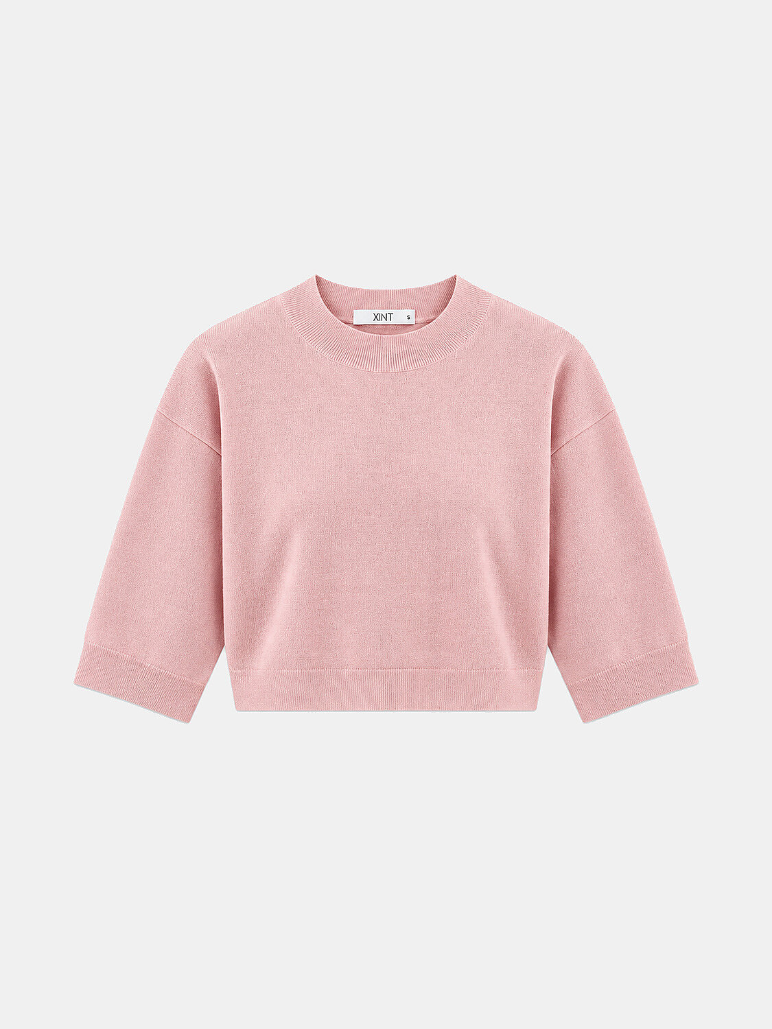 Wool Basic Plain Sweater - 1